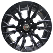 18 Inch - Bash - Gloss BLack + Milling - 6x139