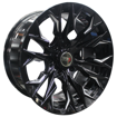18 Inch - Bash - Gloss BLack + Milling - 6x139