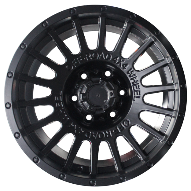 17 Inch - Rico - 6x139 - Matt Black