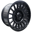17 Inch - Rico - 6x139 - Matt Black