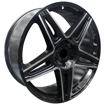 22 inch - Magnus - 6x135/139 - Black Machine Face