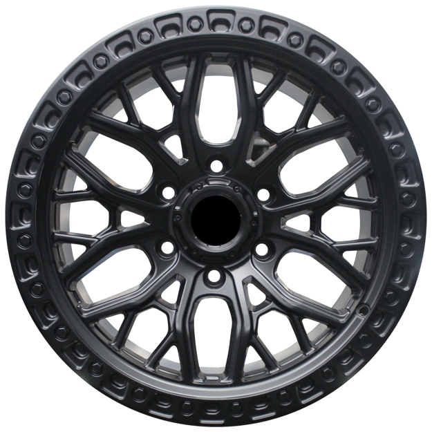 17 Inch - Weaver - 6x139 - Matt Black