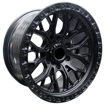 17 Inch - Weaver - 6x139 - Matt Black