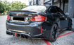 BM F87 M2 Rear Diffuser w LED A Style (3PC)