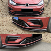 Golf 7 /7.5 CS Front Lip (3PC) - Gloss Black