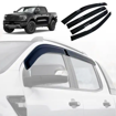 Ford Ranger T9 2023+  (Double Cab) 4PC  Windshields - Gloss Black