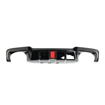 BM F10 M5 Style Rear Diffuser w LED (Gloss Black)
