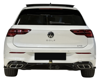 Golf 8 R-Line Rear Diffuser
