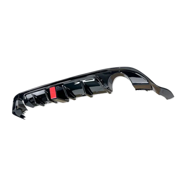 Golf 7.5 GTI TCR Rear Diffuser w LED