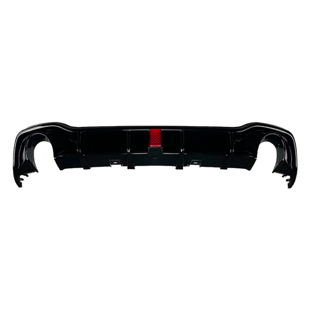 Golf 8 R-Line/GTI - Rear Diffuser (Gloss Black)